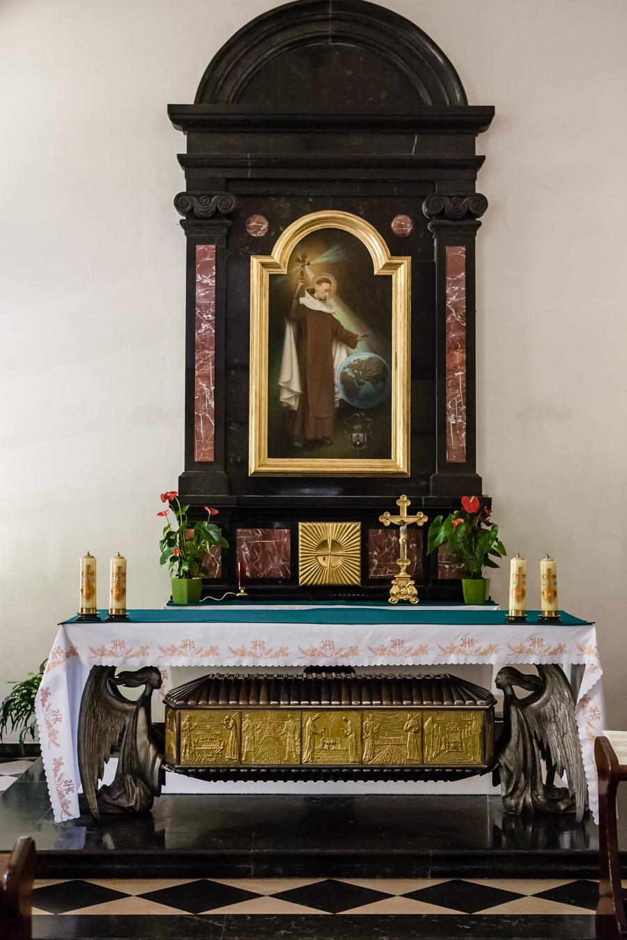 Relikwie św. Rafała Kalinowskiego w Czernej